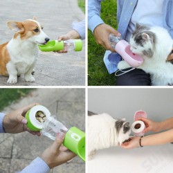 Cup Puppy Dog Cat Pet Water Bottle Drinking Travel Portable Feeder BAP-Free Cup Puppy Dog Cat Pet Water Bottle Drinking Travel Portable Feeder BAP-Free
