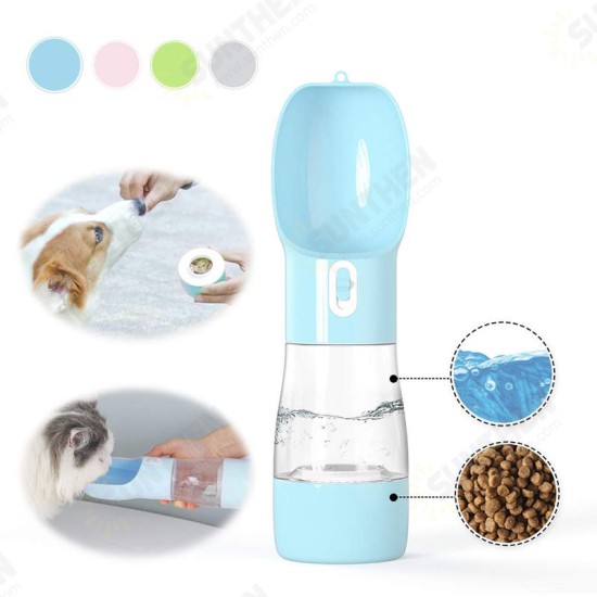 Cup Puppy Dog Cat Pet Water Bottle Drinking Travel Portable Feeder BAP-Free