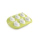 LS010102 Home Kitchen Ice Cube Tray Little Whale Shape Ice Mold 6 Hole Food Grade Pudding Mold