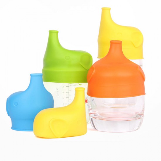 Silicone Cup Lids for Baby Drinking Convers Suitable For Any Cup or Glass Cup Makes Drinks Spillproof
