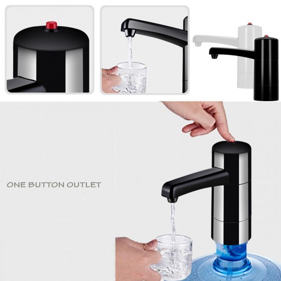 Wireless Automatic Electric Water Pump Dispenser Gallon Bottle Drinking Switch