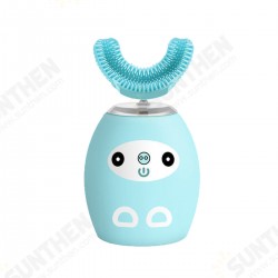 Children 360° Silicone U-shaped Sonic Electric Toothbrush Intelligent Charging IPX7 Waterproof Portable Toothbrush Children 360° Silicone U-shaped Sonic Electric Toothbrush Intelligent Charging IPX7 Waterproof Portable Toothbrush