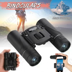 100x22 Mini HD Binoculars Folding Compact BAK4 Telescope High Powered Night Vision Binoculars 100x22 Mini HD Binoculars Folding Compact BAK4 Telescope High Powered Night Vision Binoculars