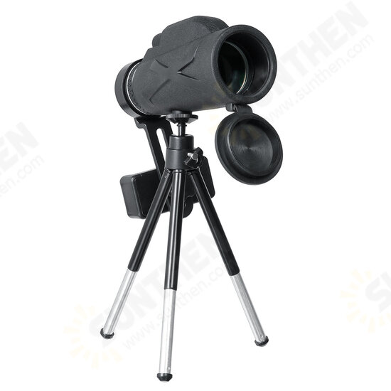 200X70 HD Monocular Universal Optical Telescope Waterproof Low Night Vision with Tripod Phone Clip