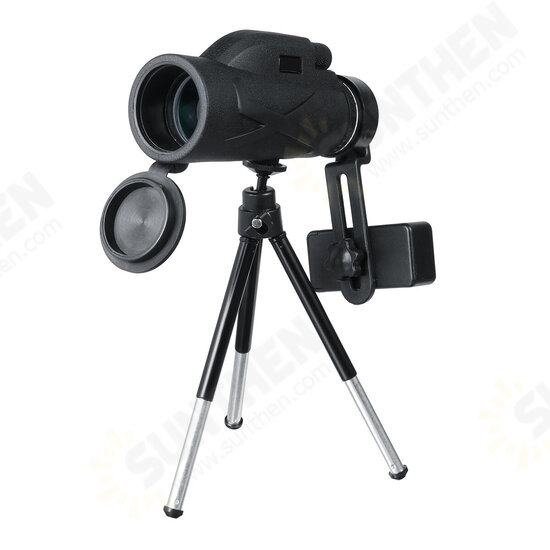 200X70 HD Monocular Universal Optical Telescope Waterproof Low Night Vision with Tripod Phone Clip