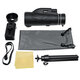 200X70 HD Monocular Universal Optical Telescope Waterproof Low Night Vision with Tripod Phone Clip