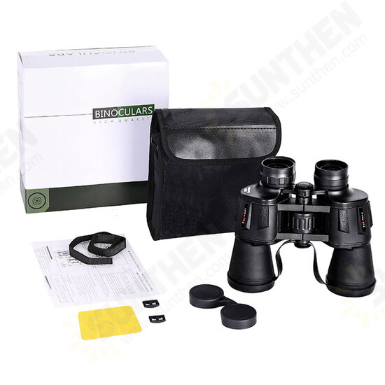 20X50 High Powerful Binoculars Professional HD Telescope Long Range Night Vision for Outdoor Camping Travel