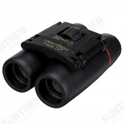 30x60 Mini Folding Binoculars Portable Camping Travel Telescope With Low Light Night Vision 30x60 Mini Folding Binoculars Portable Camping Travel Telescope With Low Light Night Vision