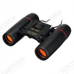 30x60 Mini Folding Binoculars Portable Camping Travel Telescope With Low Light Night Vision 30x60 Mini Folding Binoculars Portable Camping Travel Telescope With Low Light Night Vision