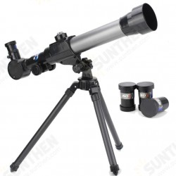 40X Children Astronomical Telescope Space Monocular With Portable Tripod Spotting Scope Outdoor Telescope For Kids Gift Toys 40X Children Astronomical Telescope Space Monocular With Portable Tripod Spotting Scope Outdoor Telescope For Kids Gift Toys