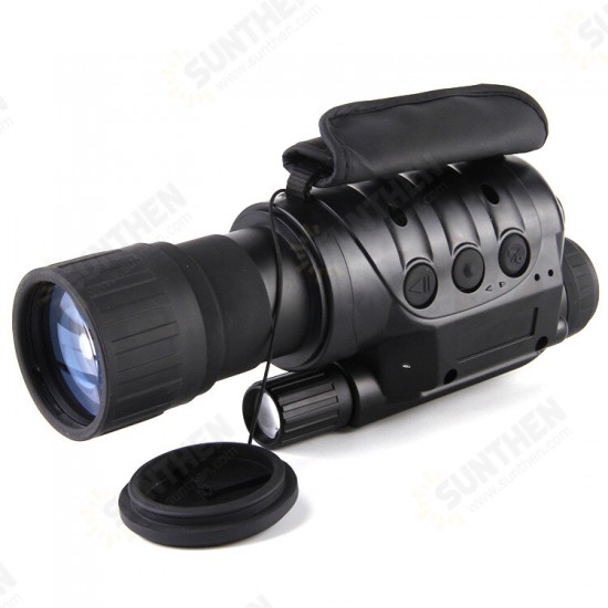 6x50 Outdoor Digital Night Vision Telescope Infrared Ray HD Clear Vision Monocular Device Optic Lens Eyepiece Photography Recording With Video Output