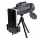 80X100 HD Monocular Telescope Phone Camera Zoom Starscope Hiking Tools With Tripod