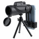 80X100 HD Monocular Telescope Phone Camera Zoom Starscope Hiking Tools With Tripod