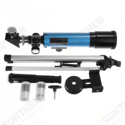 90X Astronomical Refractor Telescope Refractive Eyepieces Tripod For Kid Beginner 90X Astronomical Refractor Telescope Refractive Eyepieces Tripod For Kid Beginner