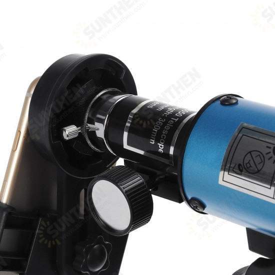 90X Astronomical Refractor Telescope Refractive Eyepieces Tripod For Kid Beginner