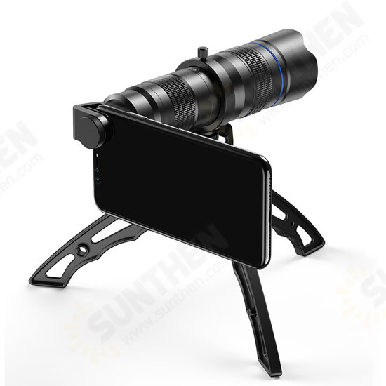 HD 20-40X Telescope Zoom Lens Monocular Phone Camera Lens with Tripod & Storage Bag