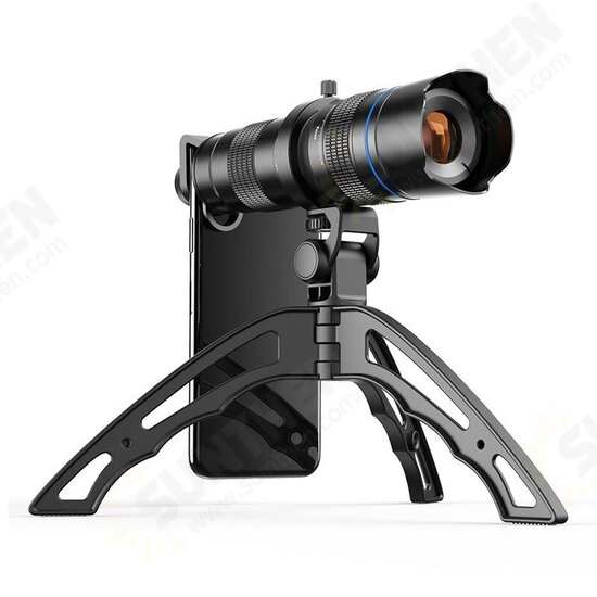 HD 20-40X Telescope Zoom Lens Monocular Phone Camera Lens with Tripod & Storage Bag