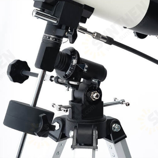 XA90 Professional Refractive Astronomical Telescope 90mm Aperture Fully-Coated Glass German Equatorial Telescope