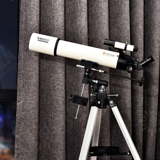 XA90 Professional Refractive Astronomical Telescope 90mm Aperture Fully-Coated Glass German Equatorial Telescope