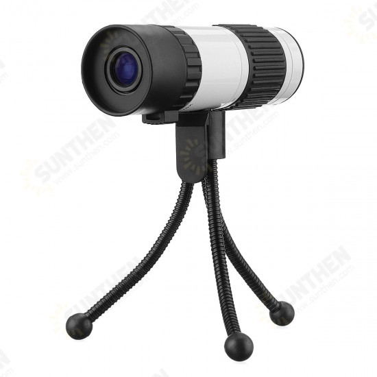 15-75X25 Mini HD Vison Zoom Monocular Telescope With Tripod