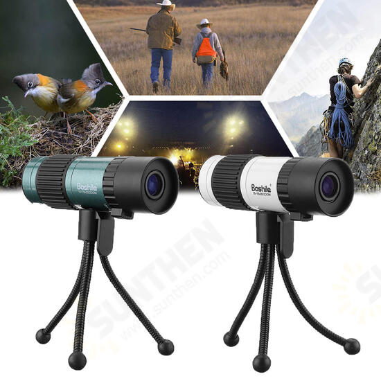 15-75X25 Mini HD Vison Zoom Monocular Telescope With Tripod