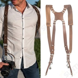 Camera Strap Leather Shoulder Strap Camera Harness For Canon DSLR Camera Strap Leather Shoulder Strap Camera Harness For Canon DSLR