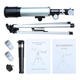 F36050M Outdoor Astronomical Telescope Monocular Space Spotting Scope With Portable Tripod