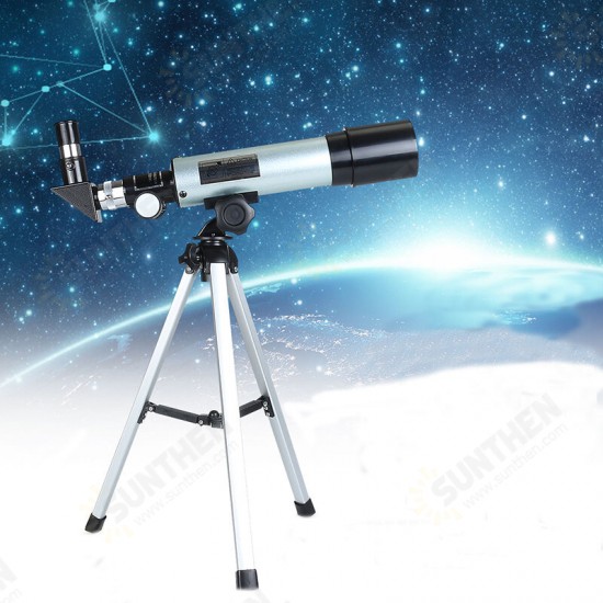 F36050M Outdoor Astronomical Telescope Monocular Space Spotting Scope With Portable Tripod