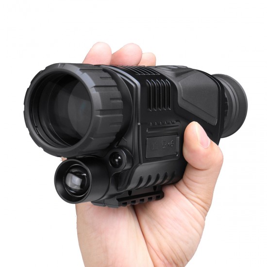 HD Infrared Night Vision Device Dual Use Monocular Camera 5X Digital Zoom Telescope For Outdoor Travel Hunting