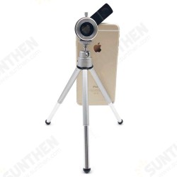10x18 High Definition Phone Telescope Dual Focus HD Optic Lens Monocular 10x18 High Definition Phone Telescope Dual Focus HD Optic Lens Monocular