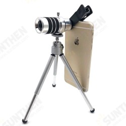 10x18 High Definition Phone Telescope Dual Focus HD Optic Lens Monocular 10x18 High Definition Phone Telescope Dual Focus HD Optic Lens Monocular