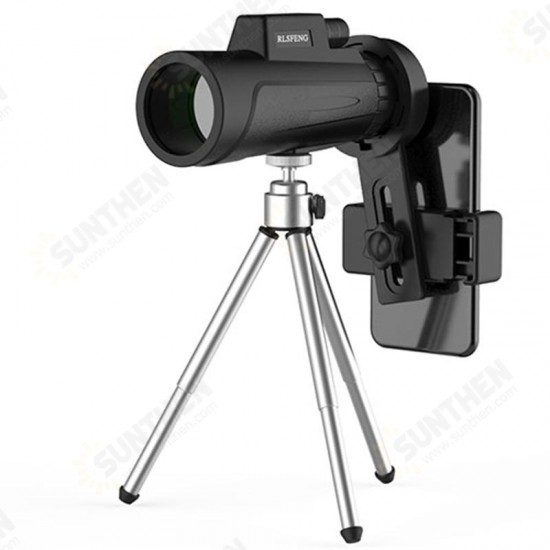 12X50 Monocular HD Full Optic BAK4 Lens Day Night Vision Waterproof Telescope+Phone Holder+Tripod