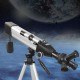 166X HD Professional Astronomical Telescope Monocular Super Zoom for Space Heavenly Body Observation with Tripod Phone Holder