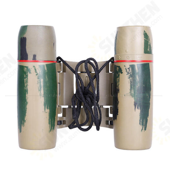 30x60 Camouflage Blue Coated Folding Binocular HD Portable Telescope 126M/1000M