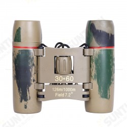 30x60 Camouflage Blue Coated Folding Binocular HD Portable Telescope 126M/1000M 30x60 Camouflage Blue Coated Folding Binocular HD Portable Telescope 126M/1000M
