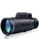 40X60 Upgraded Outdoor Monocular With Compass HD Optic Low Light Level Night Vision Telescope Camping Travel