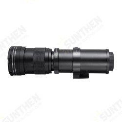 420-800mm F/8.3-16 Super Telephoto Lens Manual Zoom Lens + T-Mount For Nikon For Sony For Pentax SLR Camera 420-800mm F/8.3-16 Super Telephoto Lens Manual Zoom Lens + T-Mount For Nikon For Sony For Pentax SLR Camera