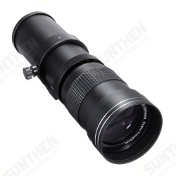 420-800mm F/8.3-16 Super Telephoto Lens Manual Zoom Lens + T-Mount For Nikon For Sony For Pentax SLR Camera 420-800mm F/8.3-16 Super Telephoto Lens Manual Zoom Lens + T-Mount For Nikon For Sony For Pentax SLR Camera