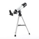 90X F36050M 50mm Monocular Telescope Astronomical Refractor Telescope Refractive Eyepieces Tripod Beginners 2.800 Arc Seconds