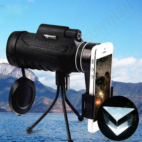 MNV-L2 12X50 BAK4 HD Optical Monocular Hunting Camping Telescope Night Vision With Tripod