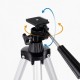 40070 Professional Astronomical Telescope FMC Lens Coating 3X Magnification Monocular Telescope with Phone Adapter Carry Bag