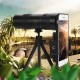 10-300x40 Zoom Telescope Professional HD Monocular Retractable Telescopic for Outdoor Camping Travel