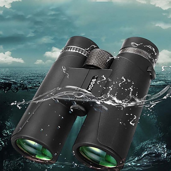 12X42 Binoculars Low Light Level HD Night Vision Multilayer Coated Lens Large Objective Waterproof Telescope For Outdoor Camping Hiking
