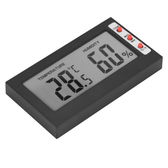 0~50℃ 10RH~99RH Portable LCD Digital Thermometer Hygrometer Temperature Instrument