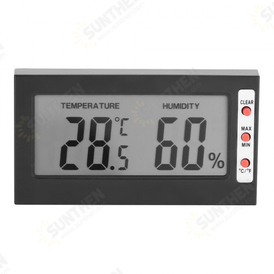 0~50℃ 10RH~99RH Portable LCD Digital Thermometer Hygrometer Temperature Instrument