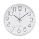 12 Inches 30CM Wall Clock Living Room Non Ticking Modern Big Office 4-Types