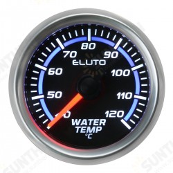 2inch 52mm 40-120°C Water Temperature Gauge Blue LED Black Face Car Meter + Sensor 2inch 52mm 40-120°C Water Temperature Gauge Blue LED Black Face Car Meter + Sensor