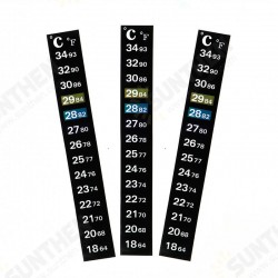 3Pcs AT-003 10-36°C Thermometer Liquid Crystal Color Change Thermometer Waterproof Temperature Measurement Tool 3Pcs AT-003 10-36°C Thermometer Liquid Crystal Color Change Thermometer Waterproof Temperature Measurement Tool