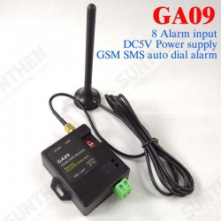 8 Channel GSM SMS Alarm Box Water and Temperature Alarm for Home Warehouse 8 Channel GSM SMS Alarm Box Water and Temperature Alarm for Home Warehouse
