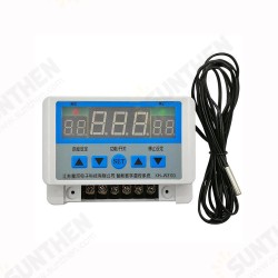 AC 220V DC 12V 24V Digital Thermostat 30A Thermometer Temperature Switch Wall Hanging Max 6600W